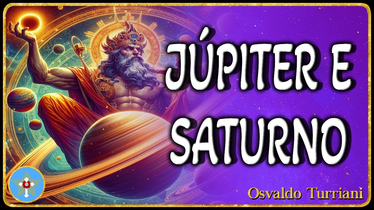 Astrologia Elementar: Planetas - 09  Batalha de Titãs entre Saturno e Júpiter