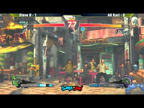 Steve H vs AG Kazi SSF4AE Singles - GVN Summer Jam 5