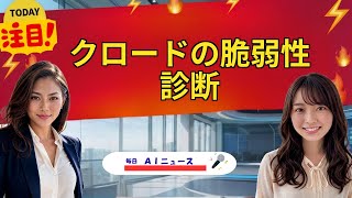 【AIニュース】クロードの脆弱性診断 | 2026年06月24日