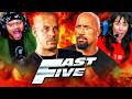 FAST FIVE 2011 IS A FRIGGIN BLAST MOVIE REACTION First Time Watching Fast Furious