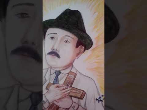 Benito Ricardo Pérez Sánchez. titulo: San José Gregorio Hernández.  el milagro.