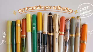 My Fountain Pen Collection (2025 edition) | Abbey Sy