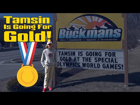 Tamsin Is Going For Gold!