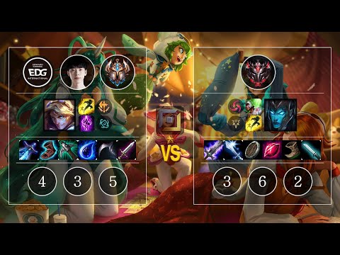 EDG Hope Ezreal vs Kalista Bot - KR Patch 10.12