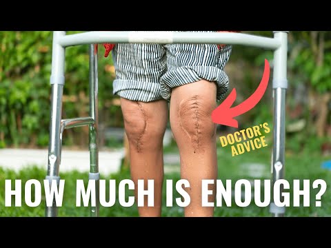 How Much SHOULD You Walk After Knee Replacement? Doctor’s Advice!