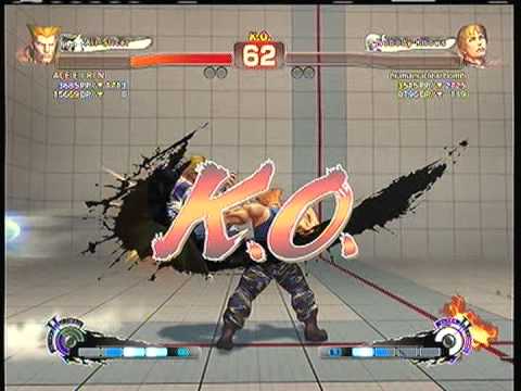 SSFIVAE: Guile (ACE E I RI N) vs. Cody (humanuclearbomb) SD