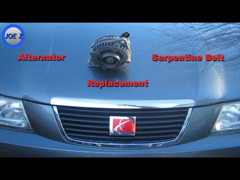 Saturn Vue Alternator & Serpentine Belt Replacement #iamacreator