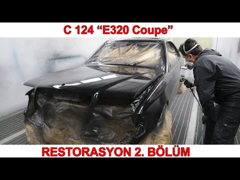 C124 ''E320 Coupe'' Restorasyon 2.Bölüm Renk Değişimi