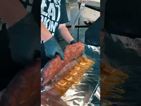 Sweet & Spicy Baby Back Ribs on the Offset Smoker