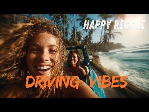 Happy Reggae Driving Energy 🌞🎶 Positive Vibes Bass Music for Weekend Roads, Camping & Party Fun