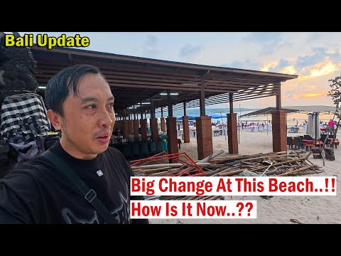 Big Change At This Beach..!! Lets Stroll Around At This Area In Jimbaran Bali..!!