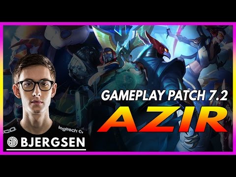 380. Bjergsen Azir vs Darius Top - January 25th, 2017 - Season 7 Patch 7.2
