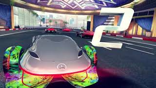 Asphalt8 Mercedes-Benz Silver Lightning season9