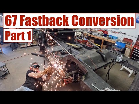 How to Convert a 67 Mustang Coupe to a Fastback Part 1
