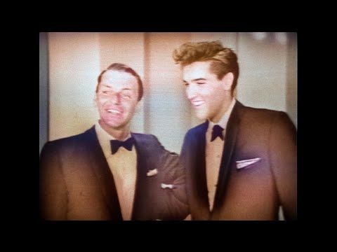Elvis Presley & Frank Sinatra - Love Me Tender / Witchcraft   (New Edit V2) 4K