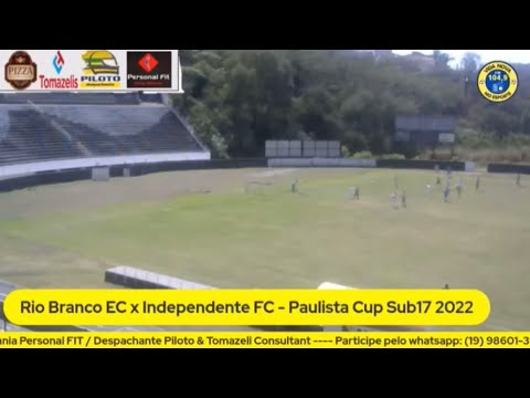Rio Branco EC 1 x 1 Independente FC - Paulista Cup Sub17 (28-08-2022)