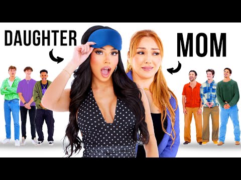 Blind Dating 6 Guys With Her Mom! (Based on Senses)