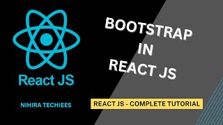 How to install/use bootstrap in React JS | React JS Full tutorial
