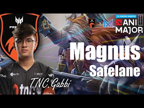 TNC vs NIGMA | GABBI MAGNUS RP TOO BROKEN | KYIV ANIMAJOR 2021 | DPC PLAYER'S PERSPECTIVE