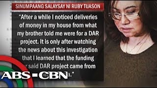 Ruby Tuason reveals more about Malampaya Fund Scam