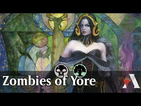 MTG Arena ELD | Historic Golgari Zombies DeckTech & Gameplay [Textbook]