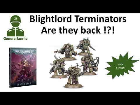 Codex Blightlord Terminators review They are back! - GeneralJannis - WH40k 10th edition