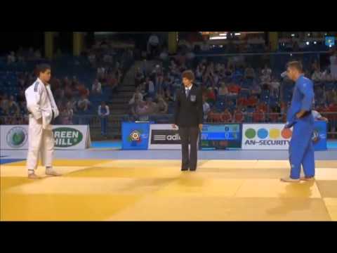 Ruslan Godizov (RUS) - Tamaz Kirakozashvili (GEO) -73kg - 2013 European Championships Cadets