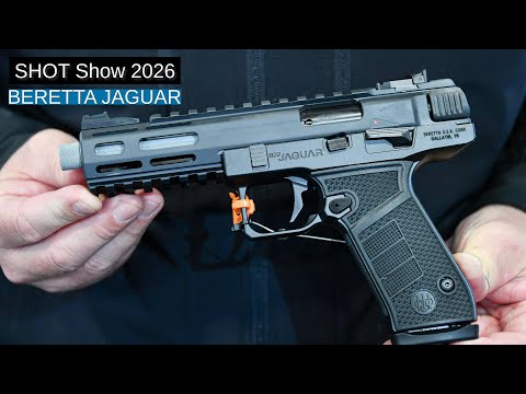 SHOT Show 2026: Beretta BR22 Jaguar calibro .22 Long Rifle