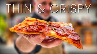 Thin Crust Pizza Recipe (Pizza Sfogliatta)