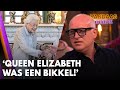 'Queen Elizabeth heeft 2 dagen geleden nog de nieuwe premier ontvangen, dan ben je een bikkel!'