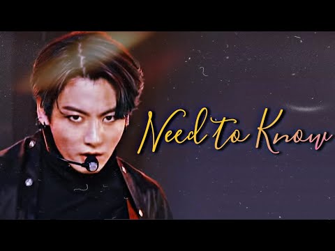 Jungkook ❝Need to Know❞ 【FMV】 Birthday Special