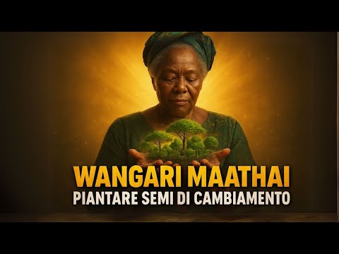 Wangari Maathai, prima donna africana Premio Nobel per la Pace e fondatrice del Green Belt Movement — episodio Rotte Creative