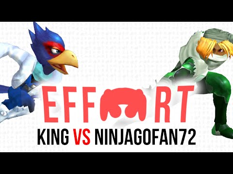 EFFort - NinjagoFan72 (Sheik) Vs. King (Falco) - Winners Semis - Melee Singles