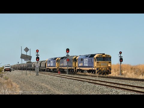 7KG5 Pacific National Grain Train - PoathTV Australian Railways