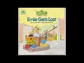 Sesame Street Ernie Gets Lost Vintage Read Along Book And Tape Full Audio