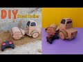 How To Make Cardboard Road Roller Remote Control Road Roller Handmade Project