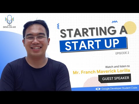 DevsOnAir Episode 2: Starting a Start Up
