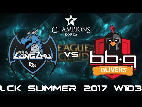 [LCK] Longzhu Gaming vs BBQ Olivers Highlight Game 2 LCK SUMMER 2017