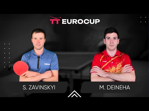 09:55 Serhii Zavinskyi - Maksym Deineha 27.04.2024 TT Euro.Cup Ukraine Professional. TABLE 4