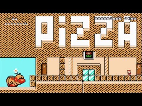 Wigglers Express Pizza Delivery. by Chris - Super Mario Maker