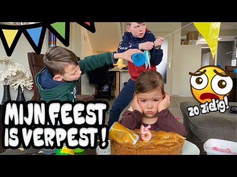 TOP 10 SOORTEN KINDEREN OP EEN VERJAARDAG ! - De Bakkertjes #525