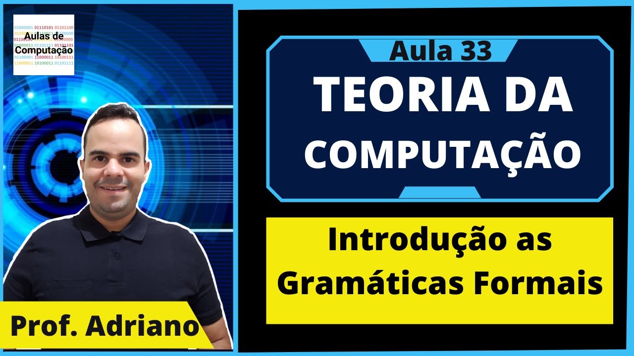 Teoria da Computação 33 - Introdução as gramáticas formais e exercícios de geração de gramáticas