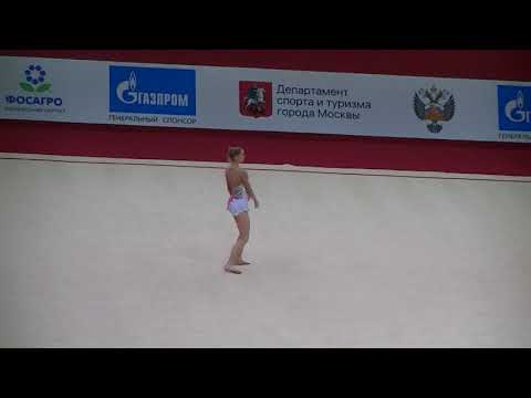 Axelle Jovenin (FRA)  ball Qual Grand Prix Moscow 2018