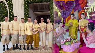 Glowing with Love — Khmer Bride Shines in Cultural Elegance 💖🌸🎉 #KhmerBride #KhmerCulture