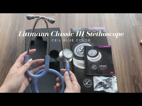 3M Littmann Classic III Monitoring Stethoscope, Navy Blue Tube, 27 inch