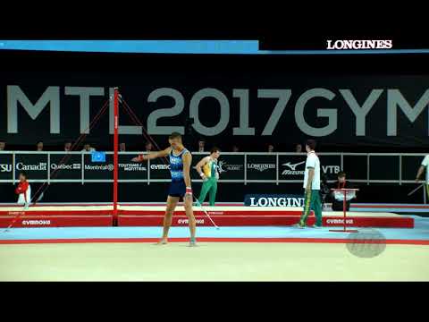 KUZOVKOV Konstantin (GEO) - 2017 Artistic Worlds, Montréal (CAN) - Qualifications Floor Exercise
