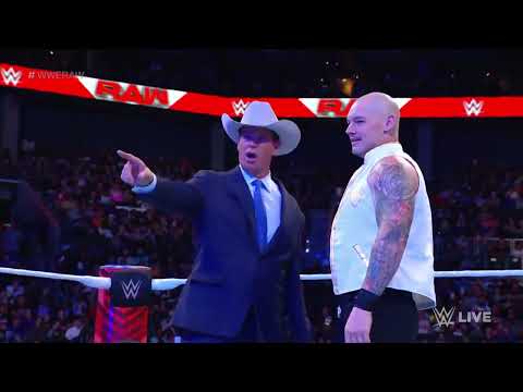 1/2 - Baron Corbin vs Johnny Gargano - WWE Raw 10/24/22
