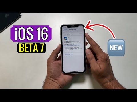 iOS 16 DEVELOPER BETA 7 RELEASED - WHAT’s NEW