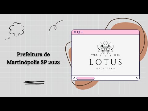 Apostila Prefeitura de Martinópolis SP 2023 Psicólogo