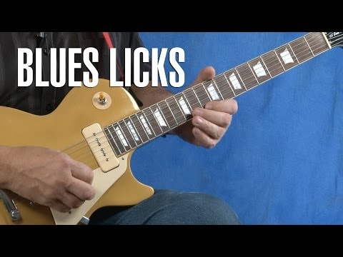 Blues Guitar Licks Lesson (Intros & Endings)